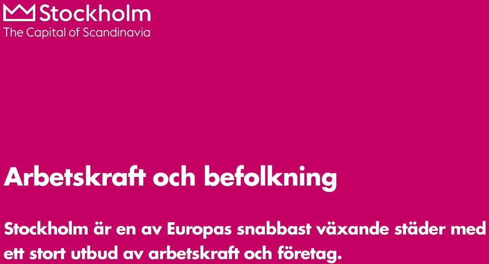 snabbast växande städer med ett