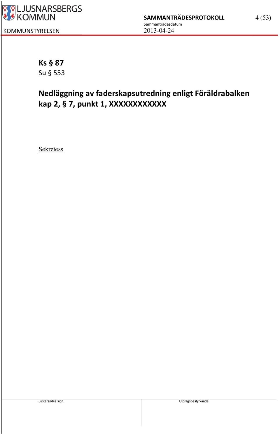faderskapsutredning enligt