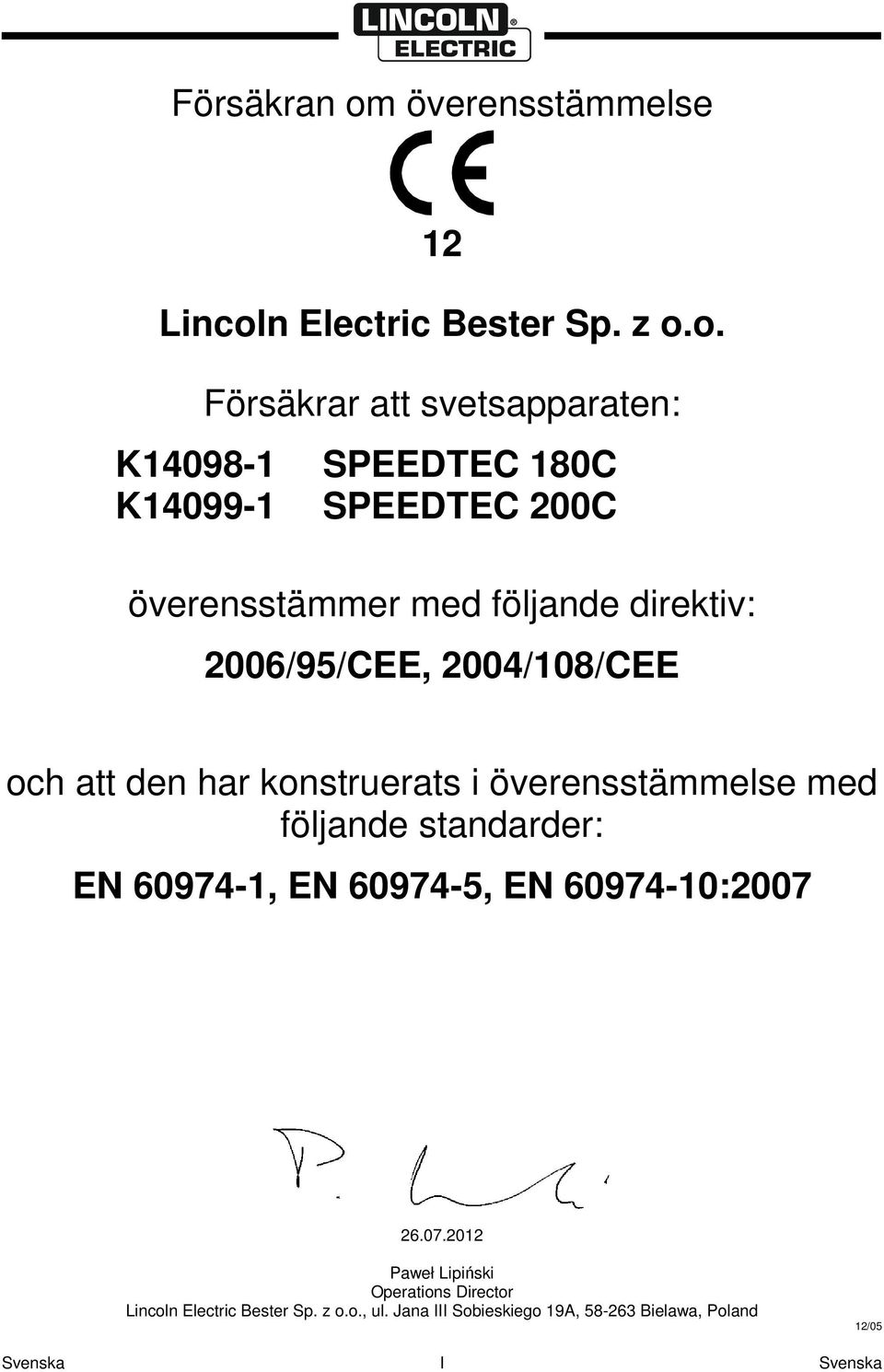 n Electric Bester Sp. z o.