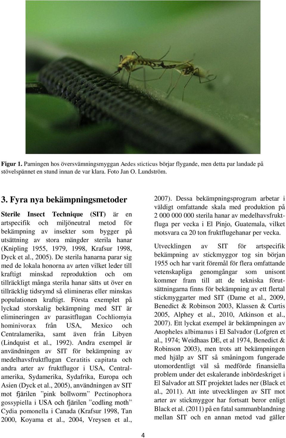 1979, 1998, Krafsur 1998, Dyck et al., 2005).