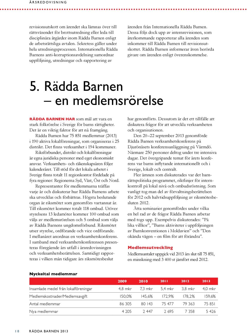 Internationella Rädda Barnens anti-korruptionsavdelning samordnar uppföljning, utredningar och rapportering av ärenden från Internationella Rädda Barnen.
