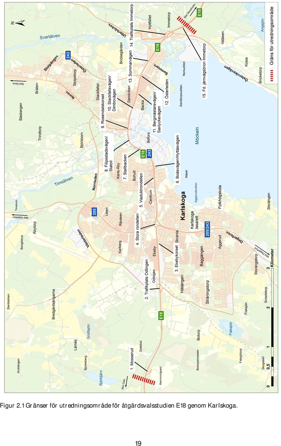 utredningsområde för