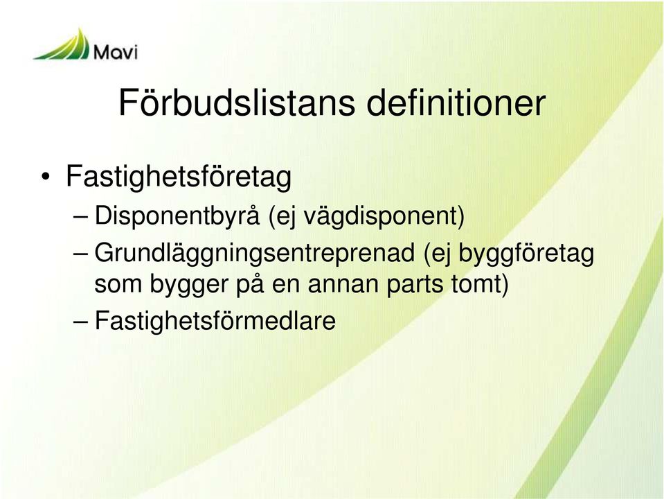 vägdisponent) Grundläggningsentreprenad (ej