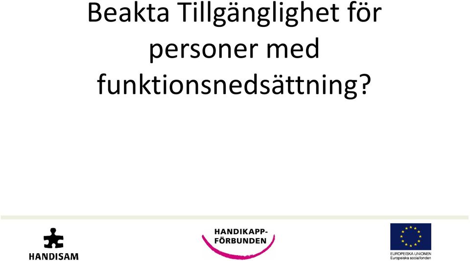 för personer