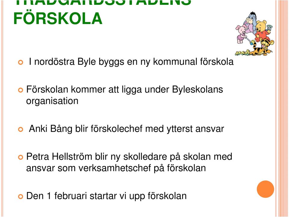 förskolechef med ytterst ansvar Petra Hellström blir ny skolledare på skolan