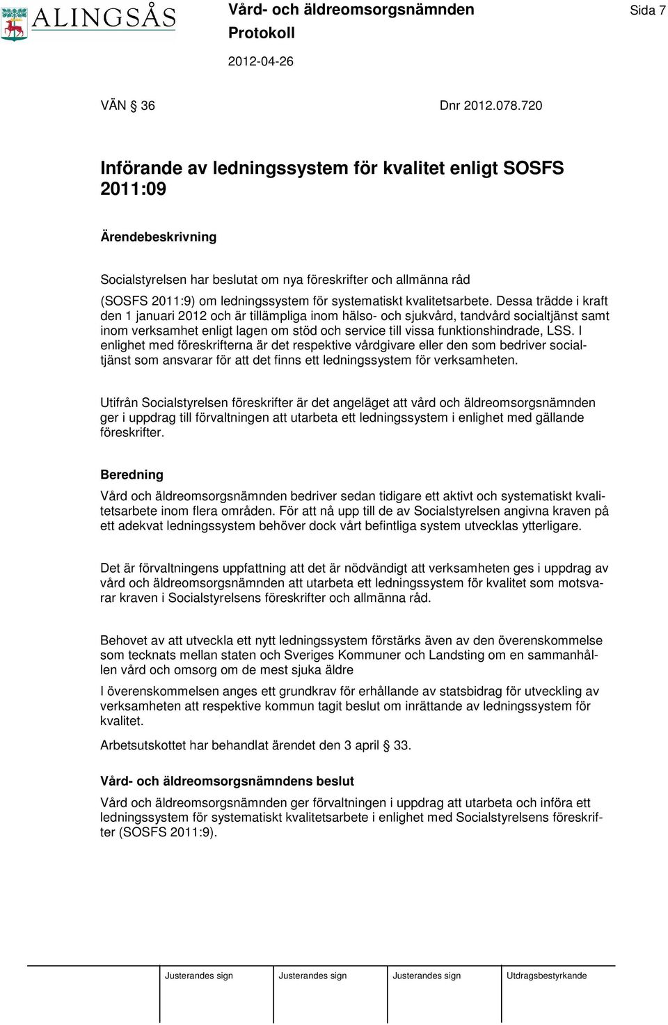 kvalitetsarbete.