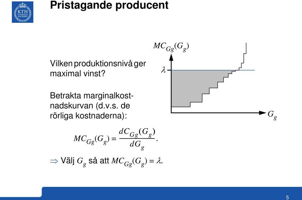 ? Betrakta marginalkost