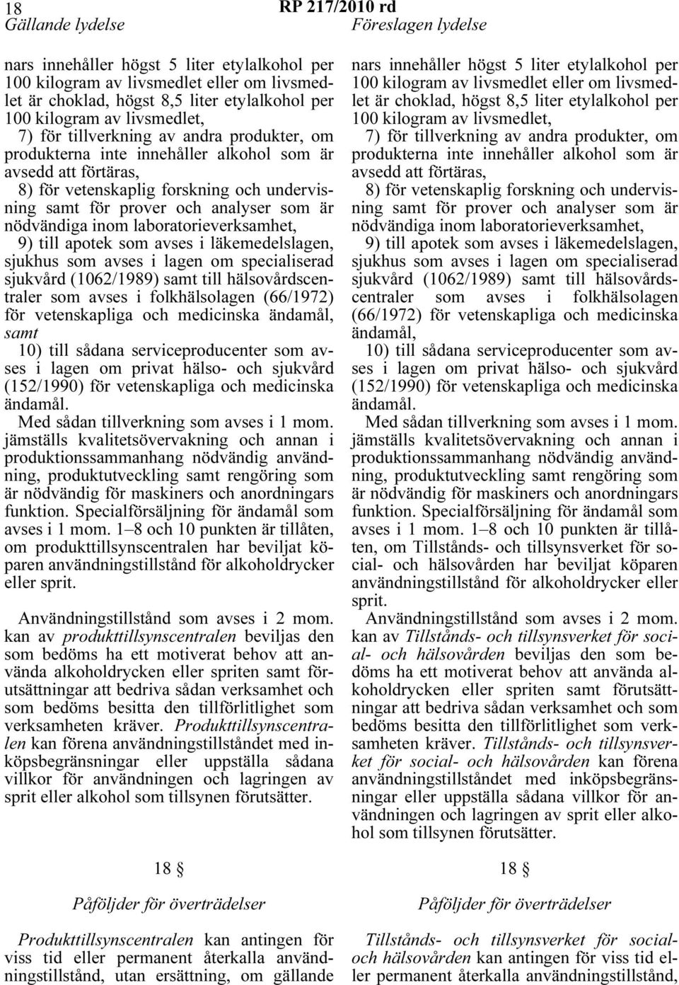 är nödvändiga inom laboratorieverksamhet, 9) till apotek som avses i läkemedelslagen, sjukhus som avses i lagen om specialiserad sjukvård (1062/1989) samt till hälsovårdscentraler som avses i