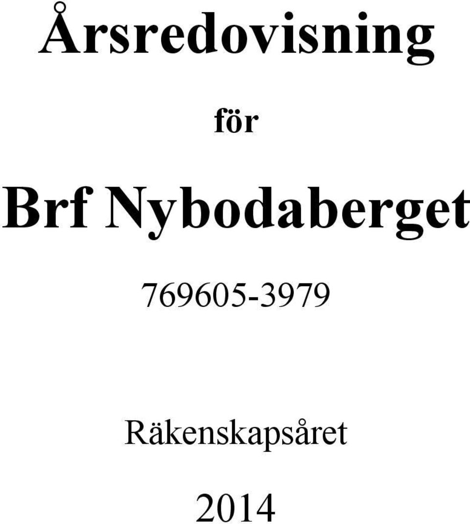 Nybodaberget