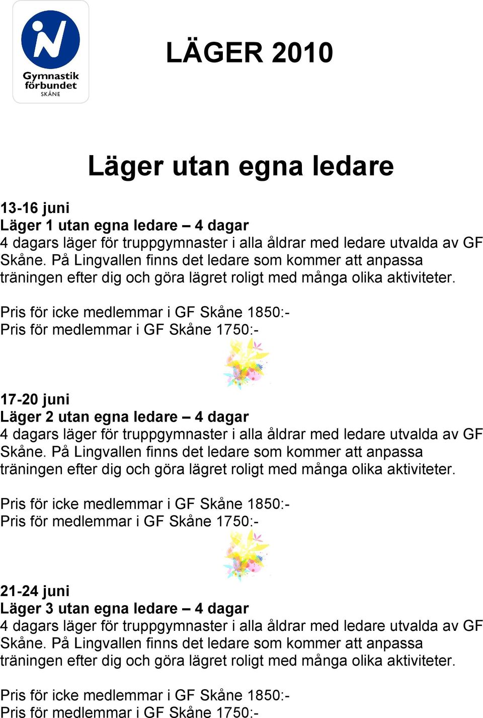 17-20 juni Läger 2 utan egna ledare 4