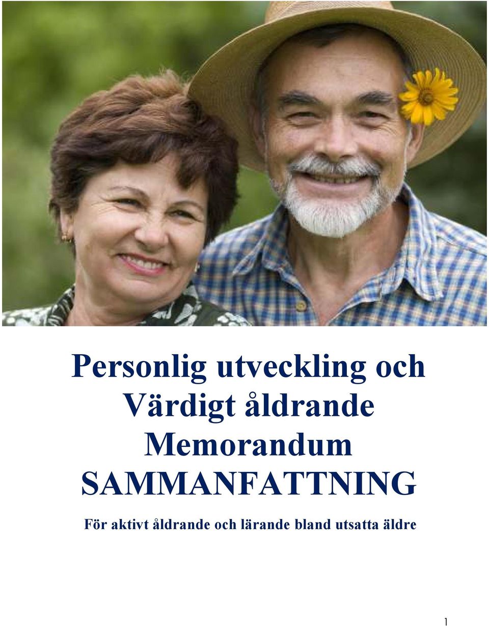 SAMMANFATTNING För aktivt