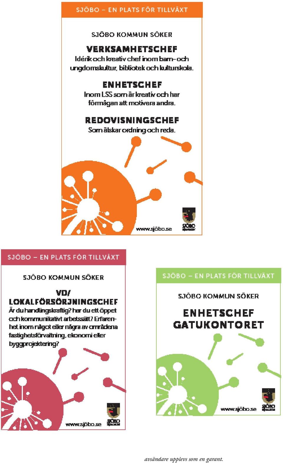 officiell avsändare.