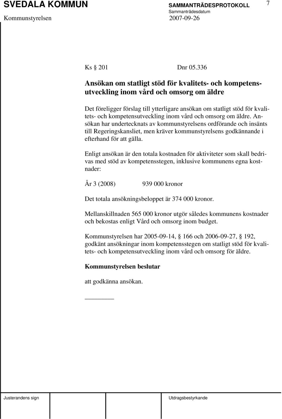 kompetensutveckling inom vård och omsorg om äldre.