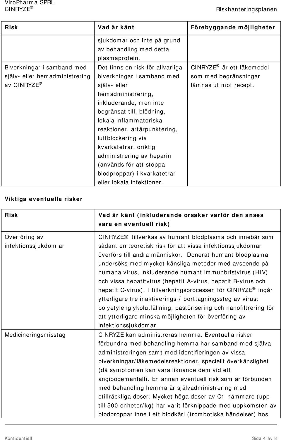 luftblockering via kvarkatetrar, oriktig administrering av heparin (används för att stoppa blodproppar) i kvarkatetrar eller lokala infektioner.