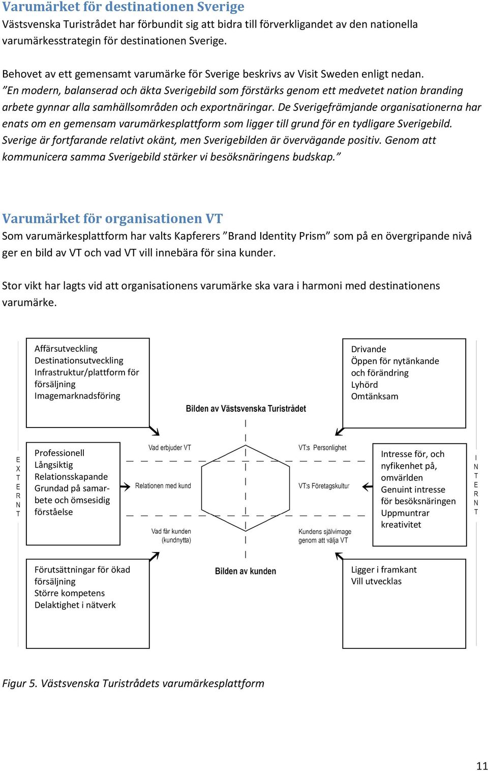 En modern, balanserad och äkta Sverigebild som förstärks genom ett medvetet nation branding arbete gynnar alla samhällsområden och exportnäringar.