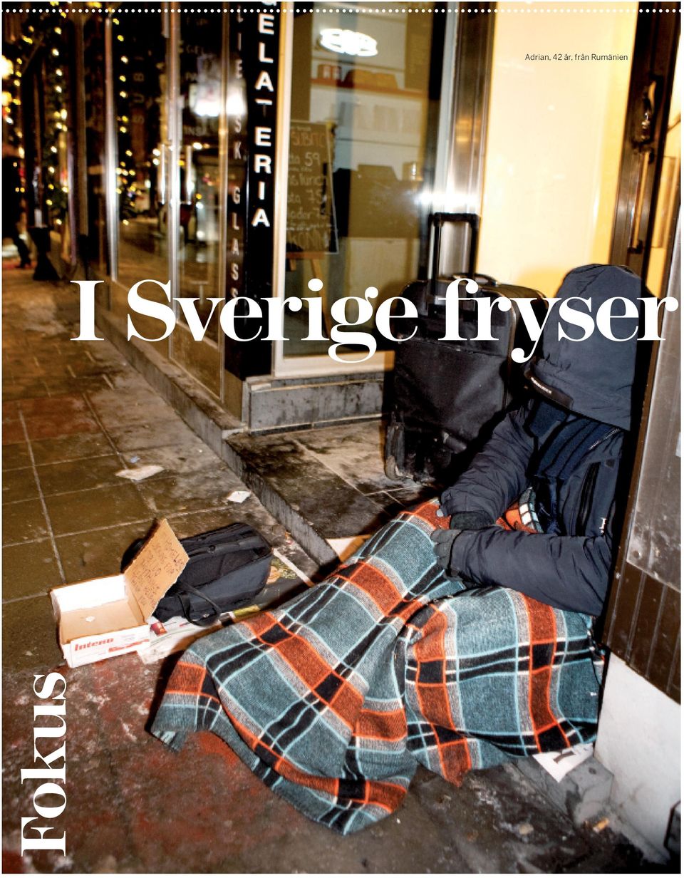 Sverige fryser
