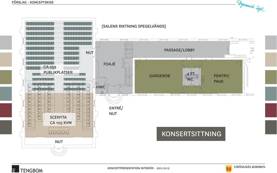 PUBLIKPLATSER HWC FOAJÉ GARDEROB 4 ST.