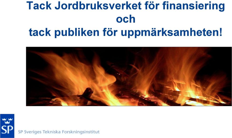 för finansiering