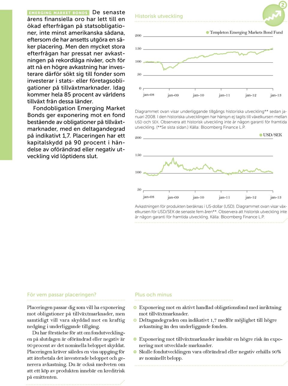 företagsobligationer på tillväxtmarknader. Idag kommer hela 85 procent av världens tillväxt från dessa länder.