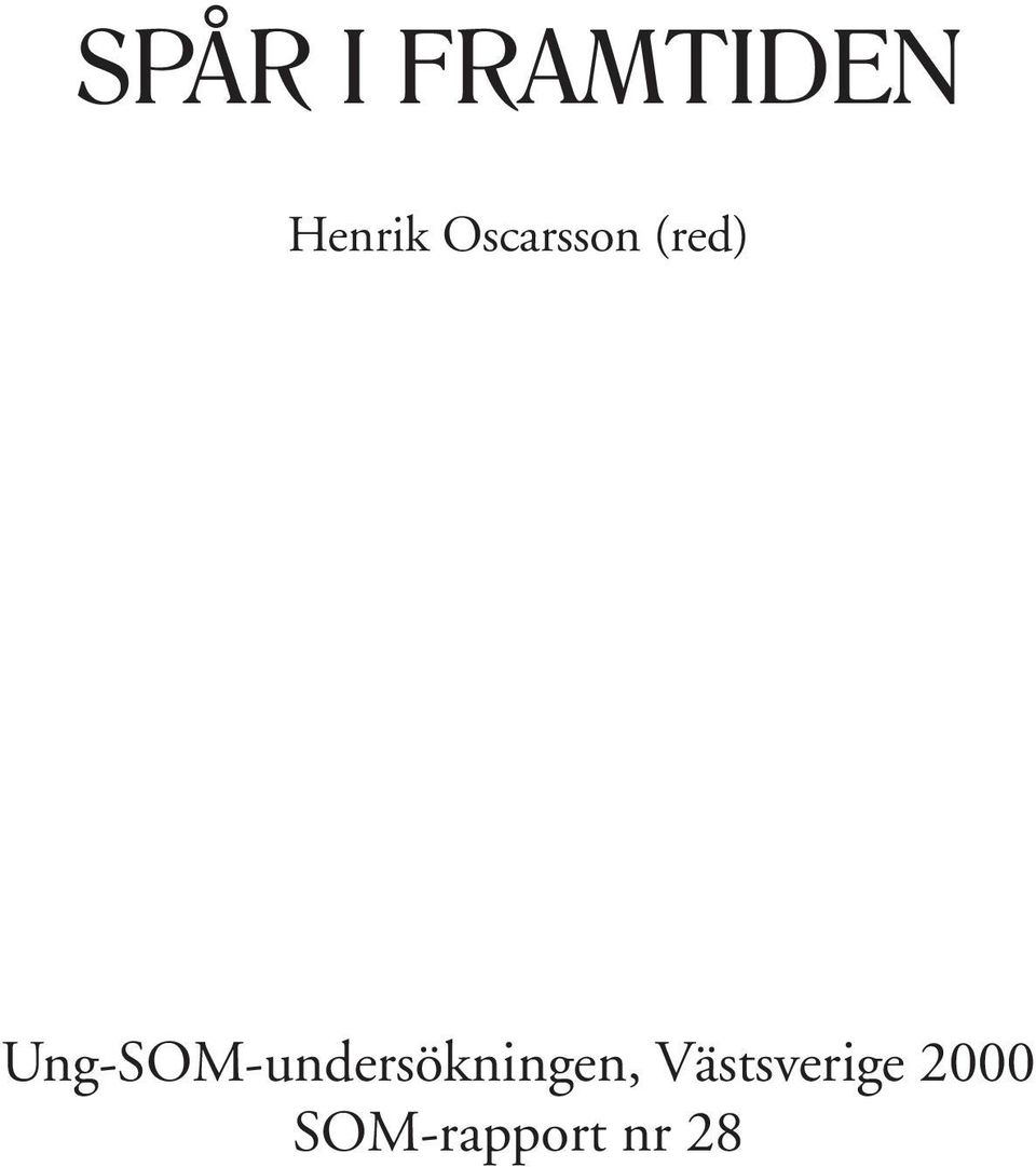 Ung-SOM-undersökningen,
