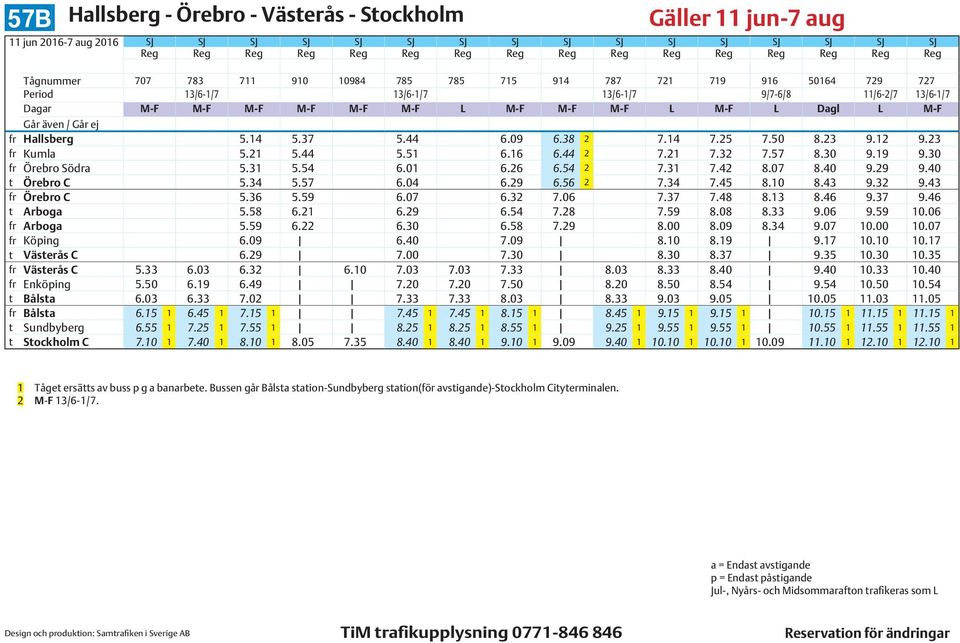 31 5.54 6.01 6.26 6.54 2 7.31 7.42 8.07 8.40 9.29 9.40 t Örebro C 5.34 5.57 6.04 6.29 6.56 2 7.34 7.45 8.10 8.43 9.32 9.43 fr Örebro C 5.36 5.59 6.07 6.32 7.06 7.37 7.48 8.13 8.46 9.37 9.