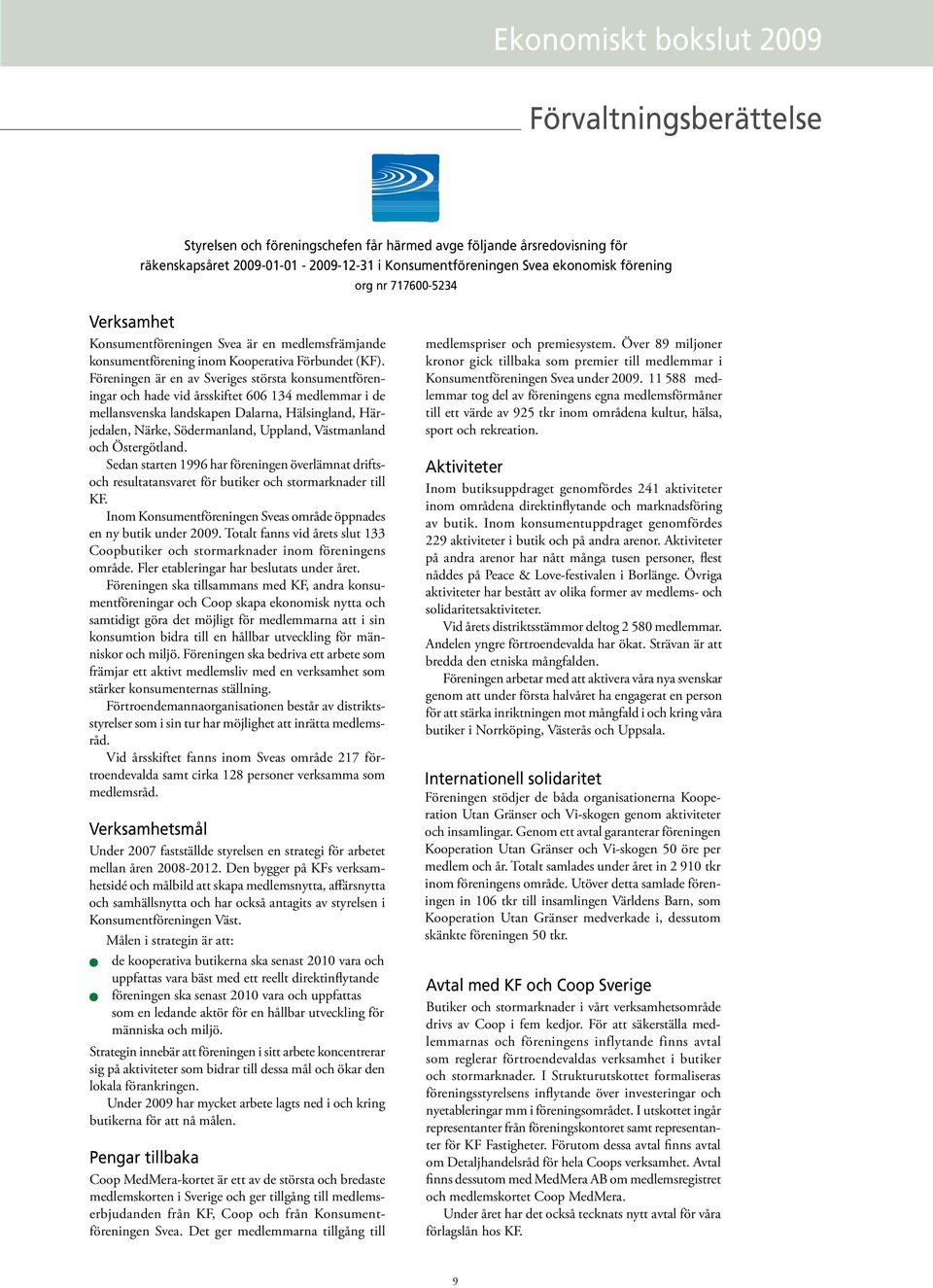 Konsumentföreningen Svea en av de största i Sverige - PDF Free Download