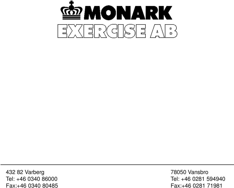 80485 78050 Vansbro Tel:
