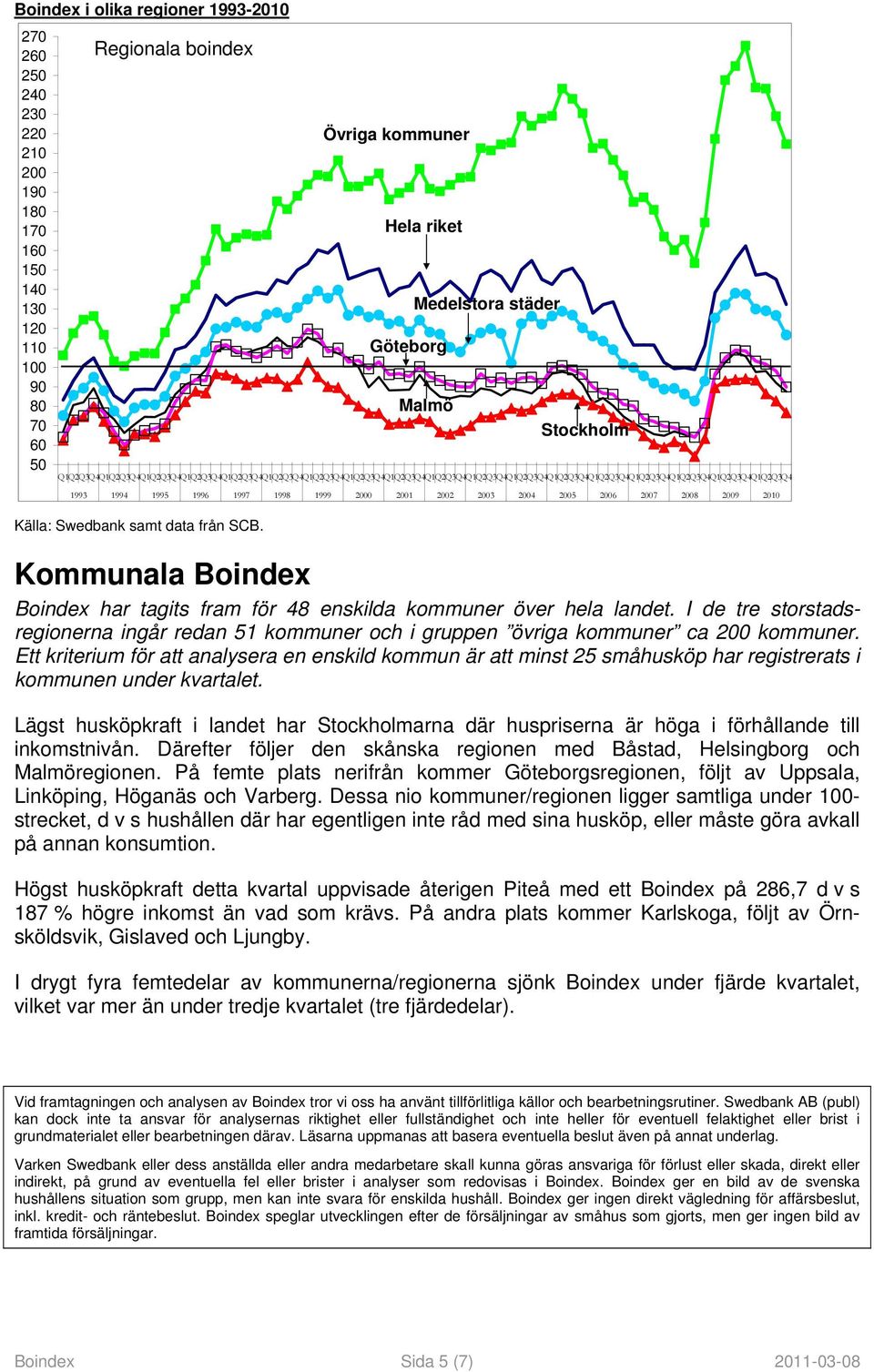 I de tre storstadsregionerna ingår redan 51 kommuner och i gruppen övriga kommuner ca 200 kommuner.