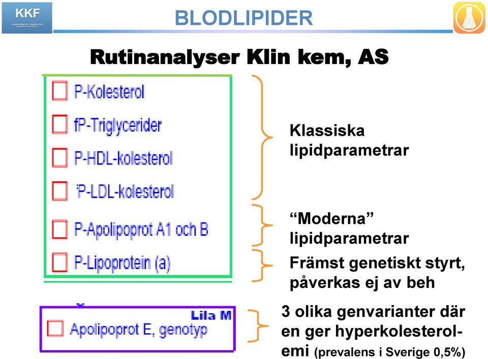 genetiskt styrt, påverkas ej av beh 3 olika