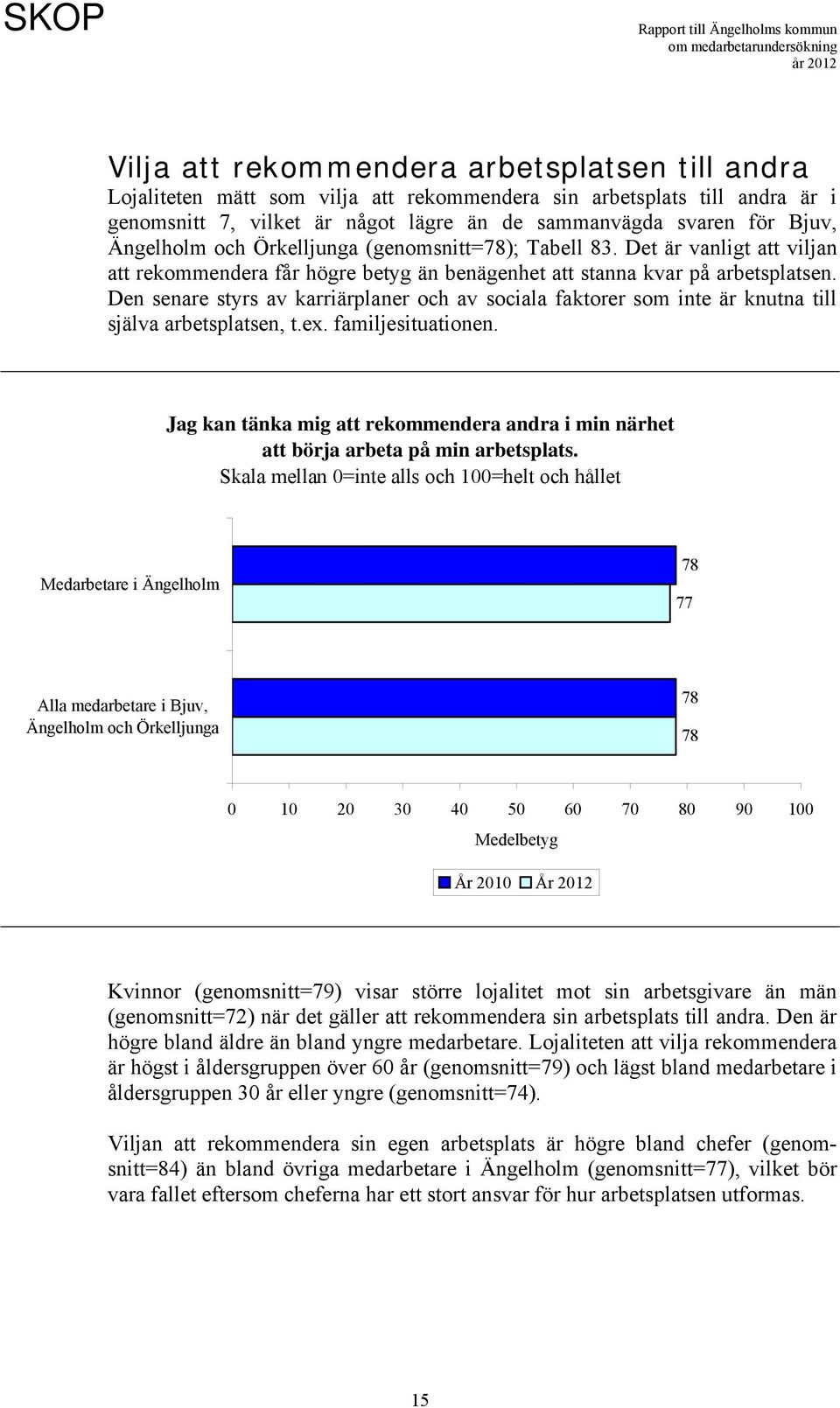 Den senare styrs av karriärplaner och av sociala faktorer som inte är knutna till själva arbetsplatsen, t.ex. familjesituationen.