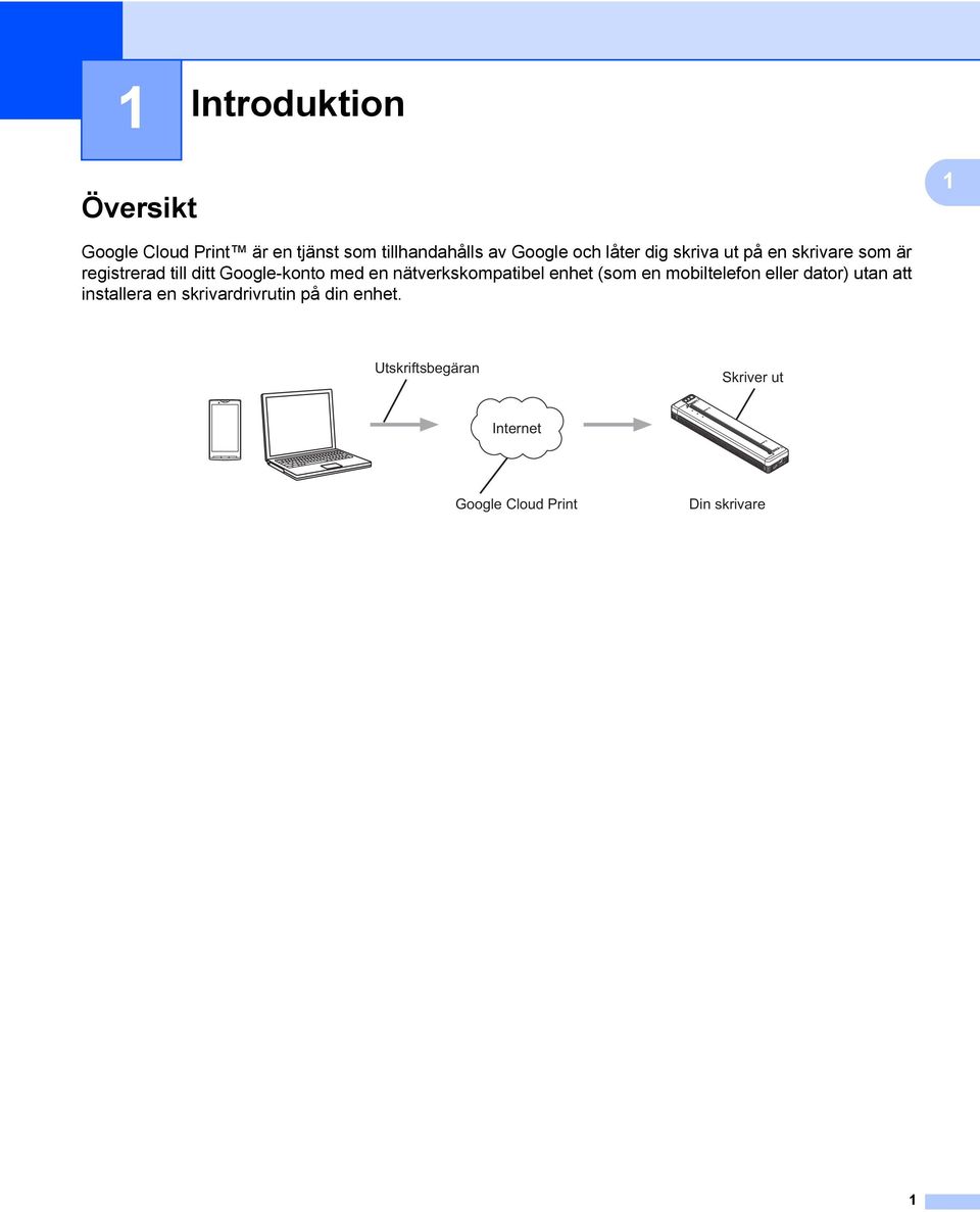 nätverkskompatibel enhet (som en mobiltelefon eller dator) utan att installera en