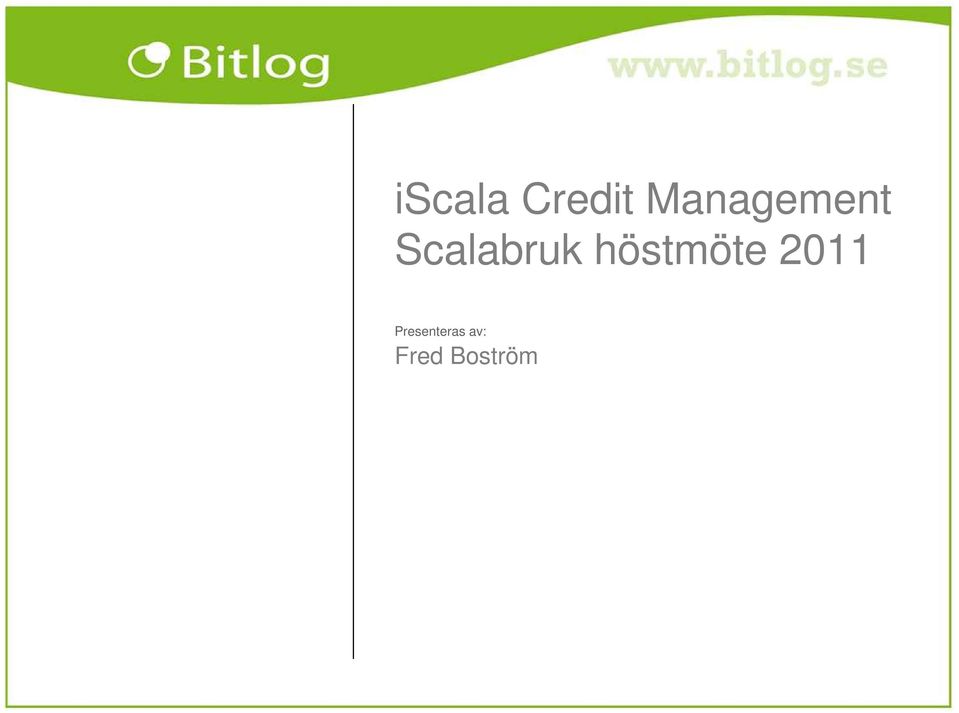 Scalabruk höstmöte