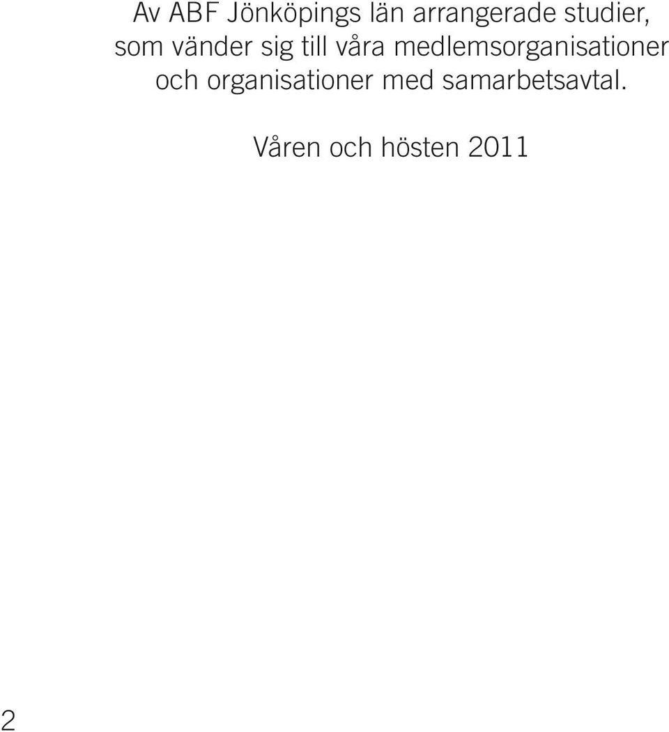 medlemsorganisationer och