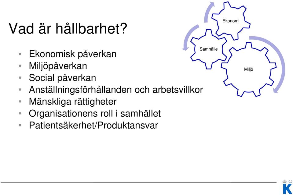 påverkan Anställningsförhållanden och arbetsvillkor