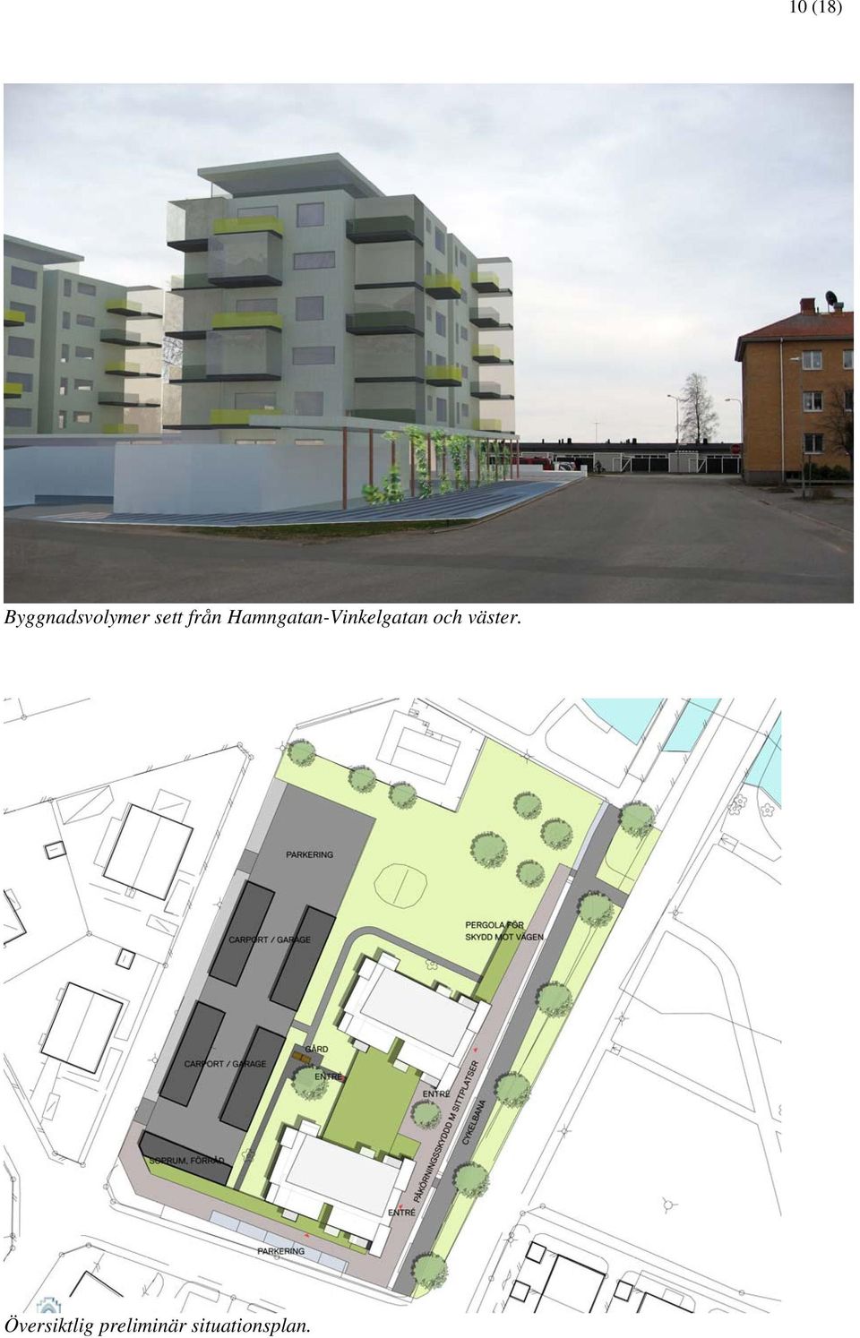 Hamngatan-Vinkelgatan och