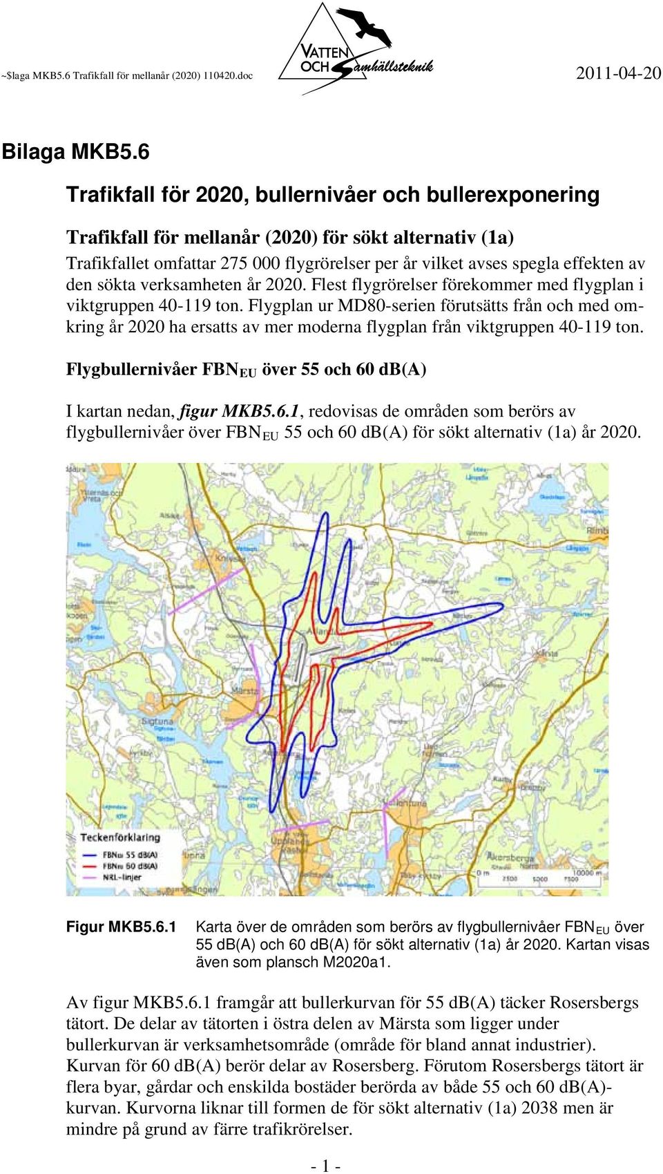 sökta verksamheten år 2020. Flest flygrörelser förekommer med flygplan i viktgruppen 40-119 ton.