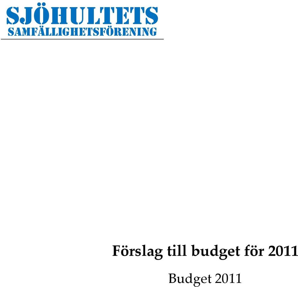 budget