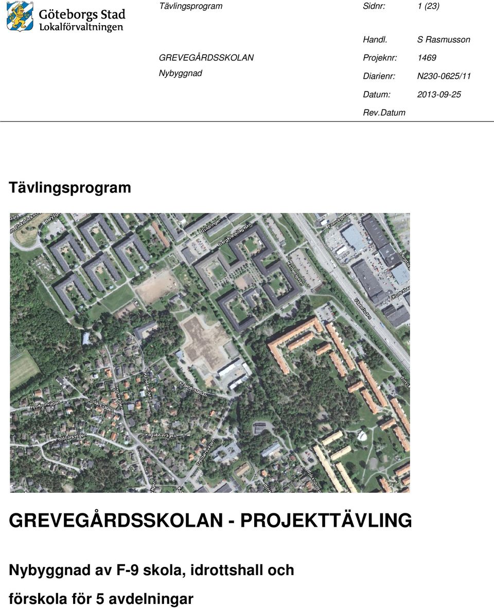 PROJEKTTÄVLING av F-9 skola,