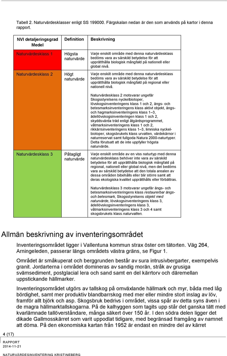 naturvärdesklass bedöms vara av särskild betydelse för att upprätthålla biologisk mångfald på nationell eller global nivå.