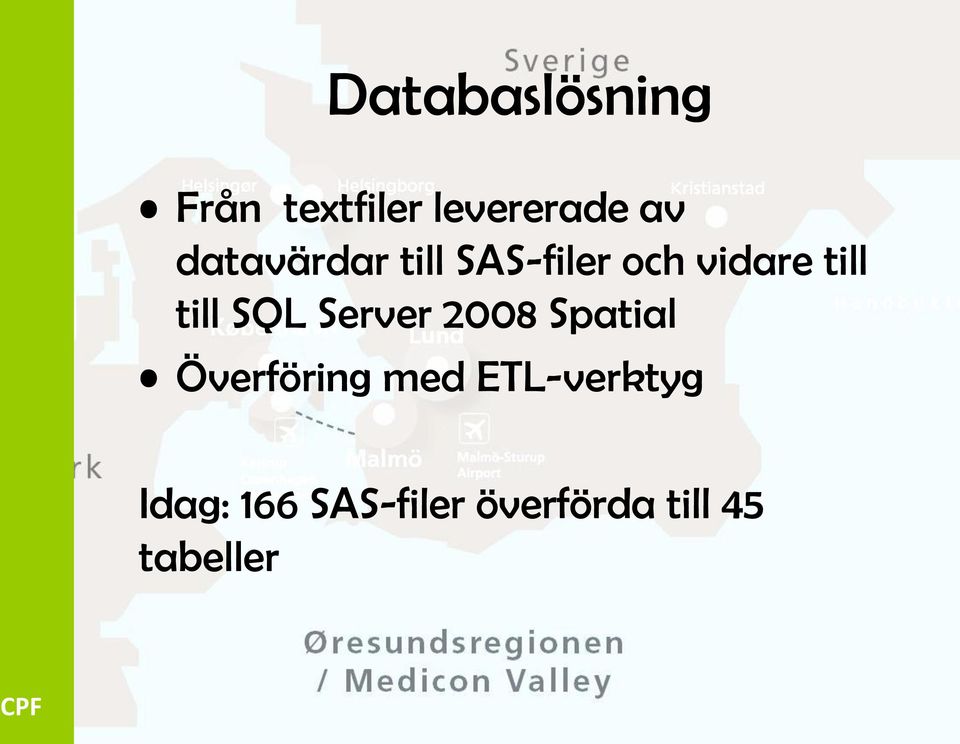 SQL Server 2008 Spatial Överföring med