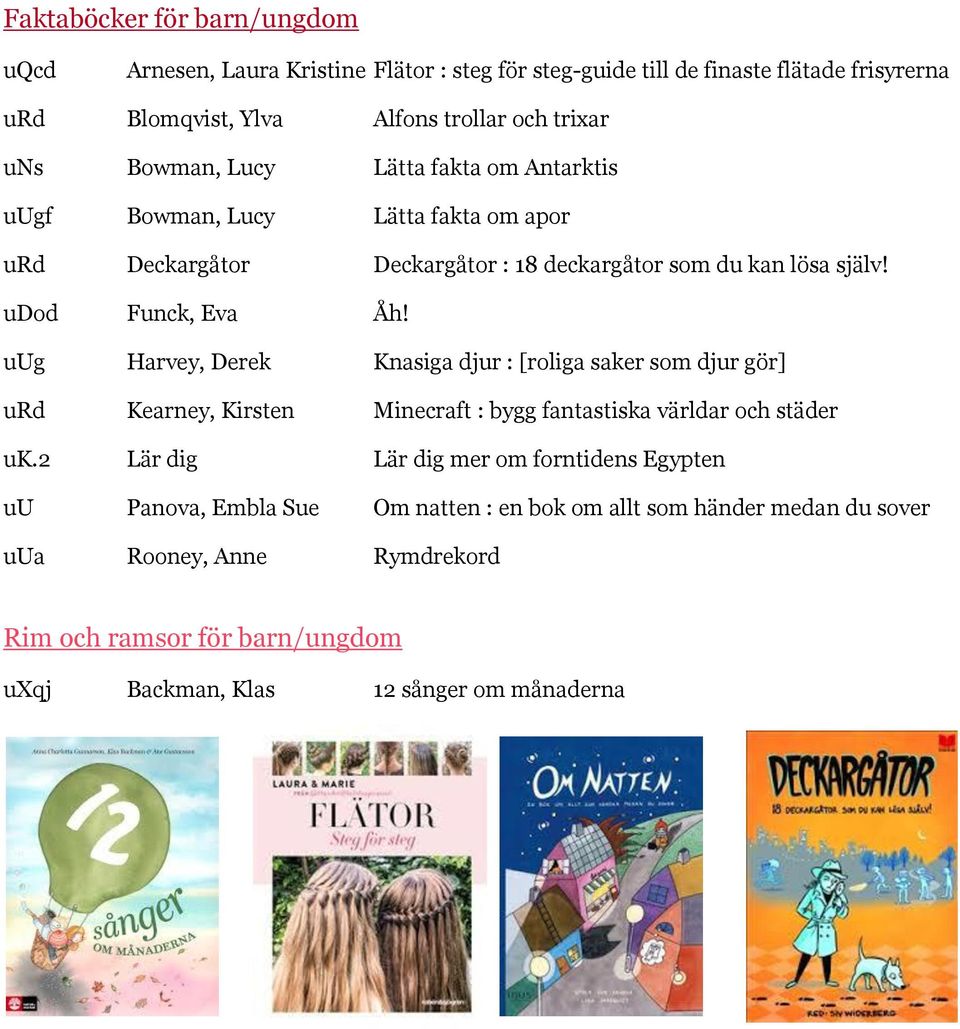 uug Harvey, Derek Knasiga djur : [roliga saker som djur gör] urd Kearney, Kirsten Minecraft : bygg fantastiska världar och städer uk.
