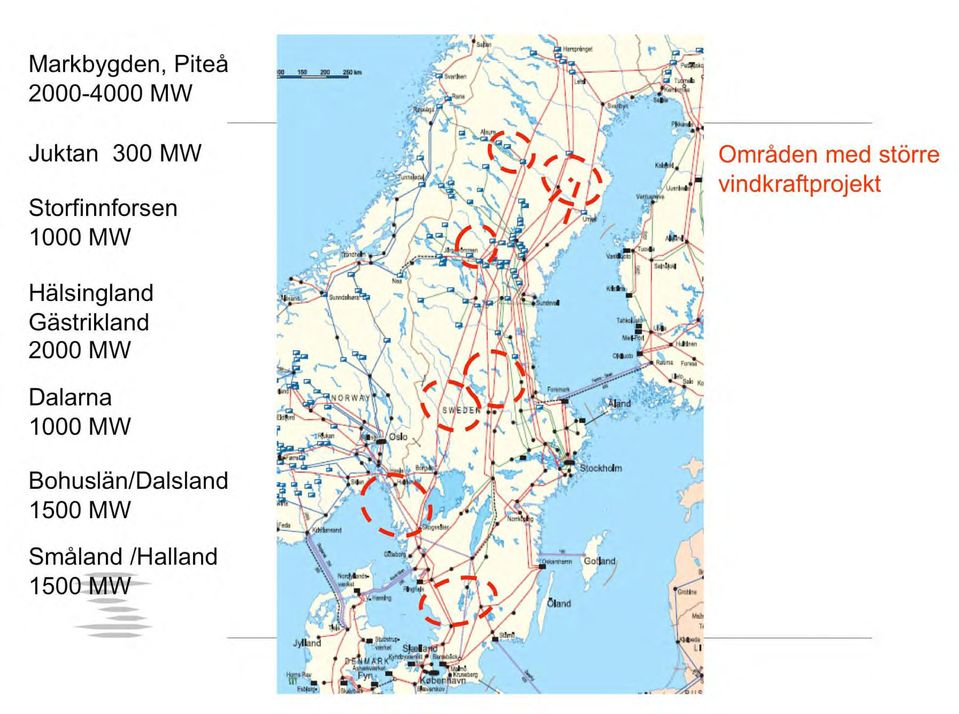 Hälsingland Gästrikland 2000 MW Dalarna ~- - \.