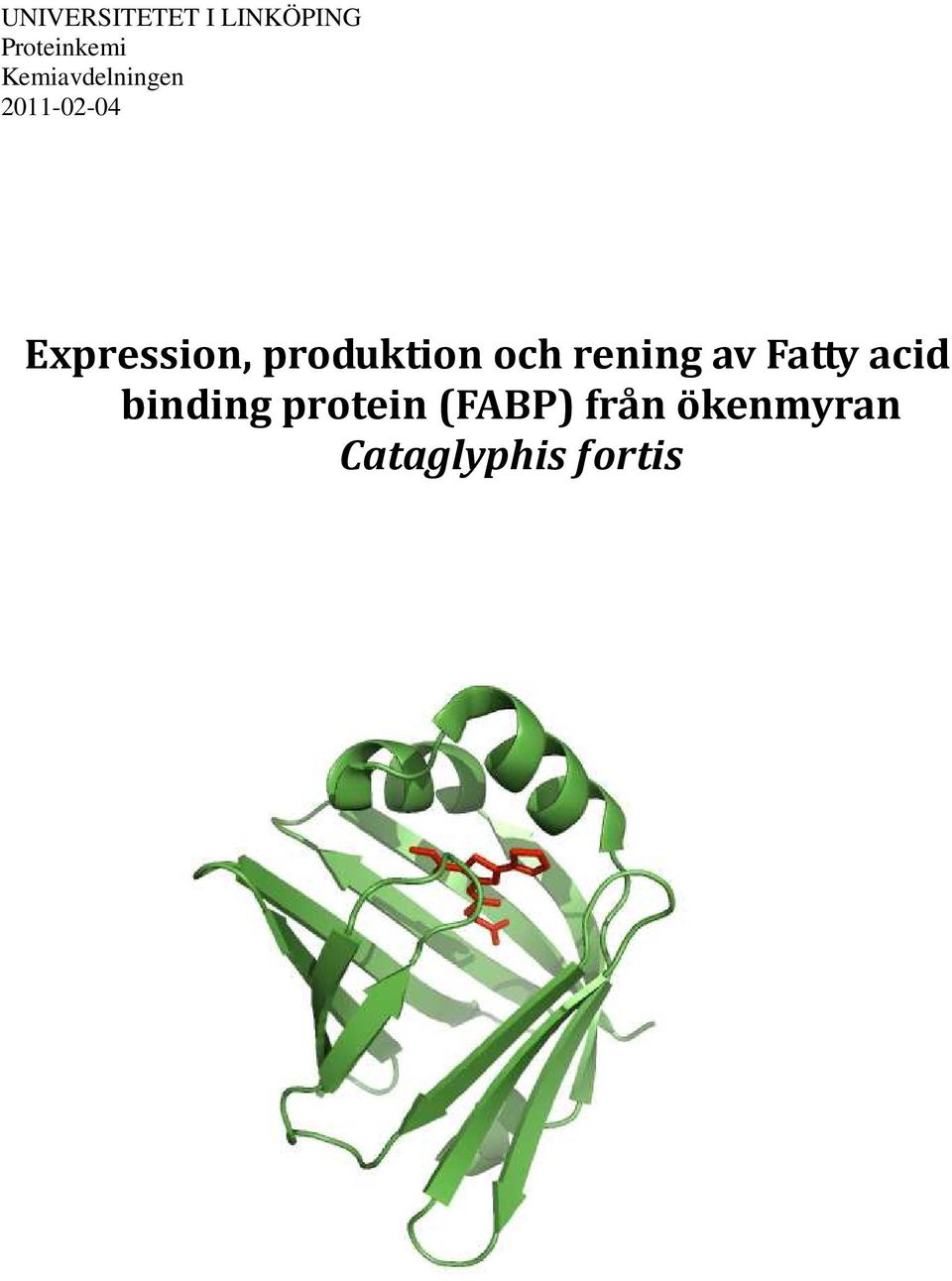 produktion och rening av Fatty acid