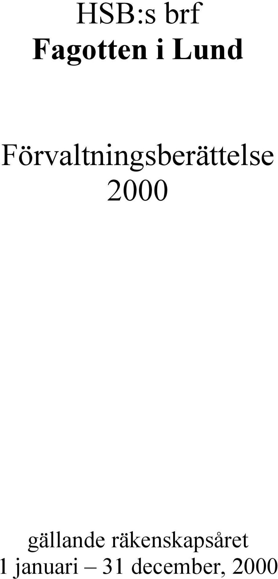 2000 gällande