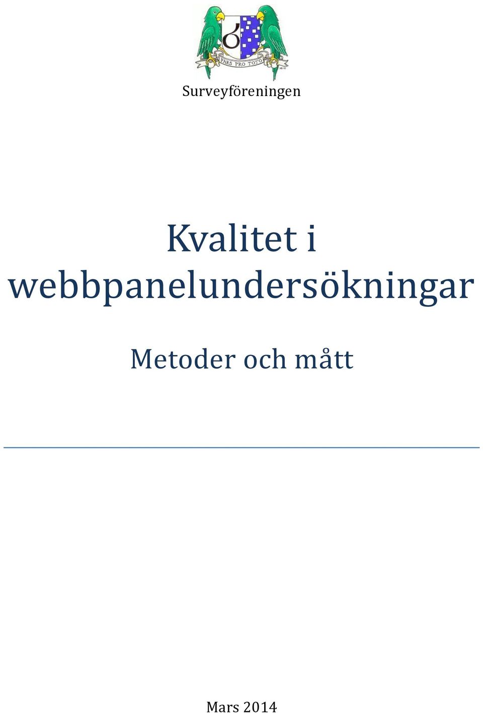 webbpanelundersö