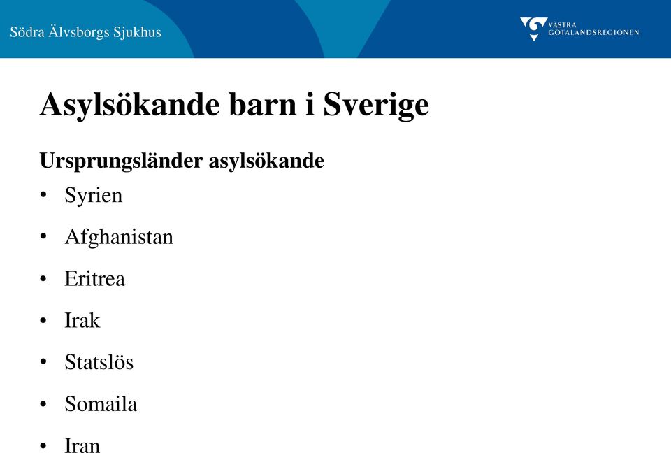 asylsökande Syrien