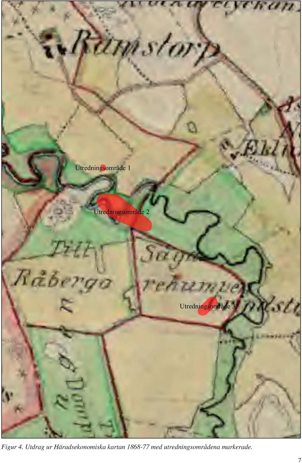 Utdrag ur Häradsekonomiska kartan