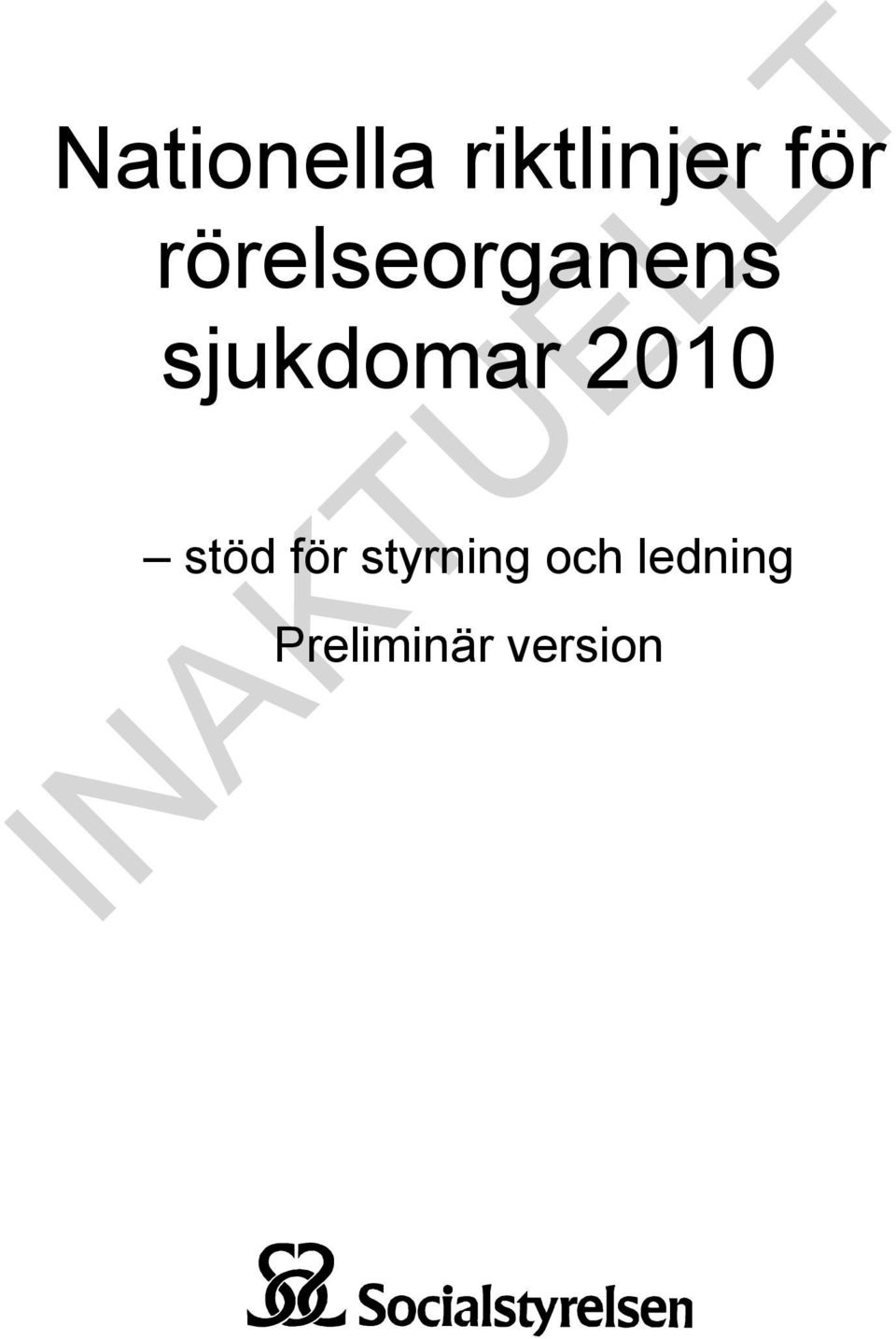 2010 stöd för styrning och