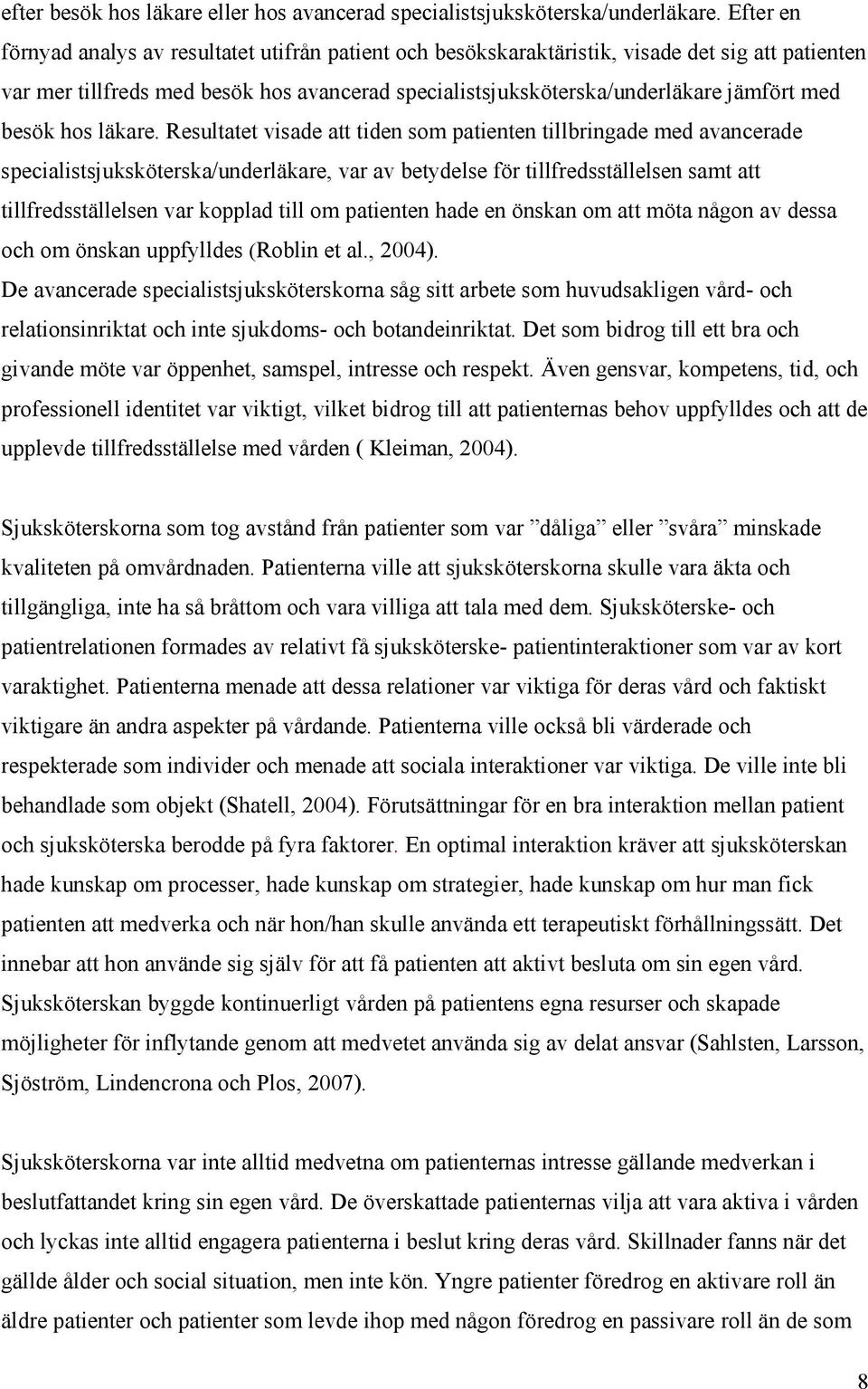 besök hos läkare.