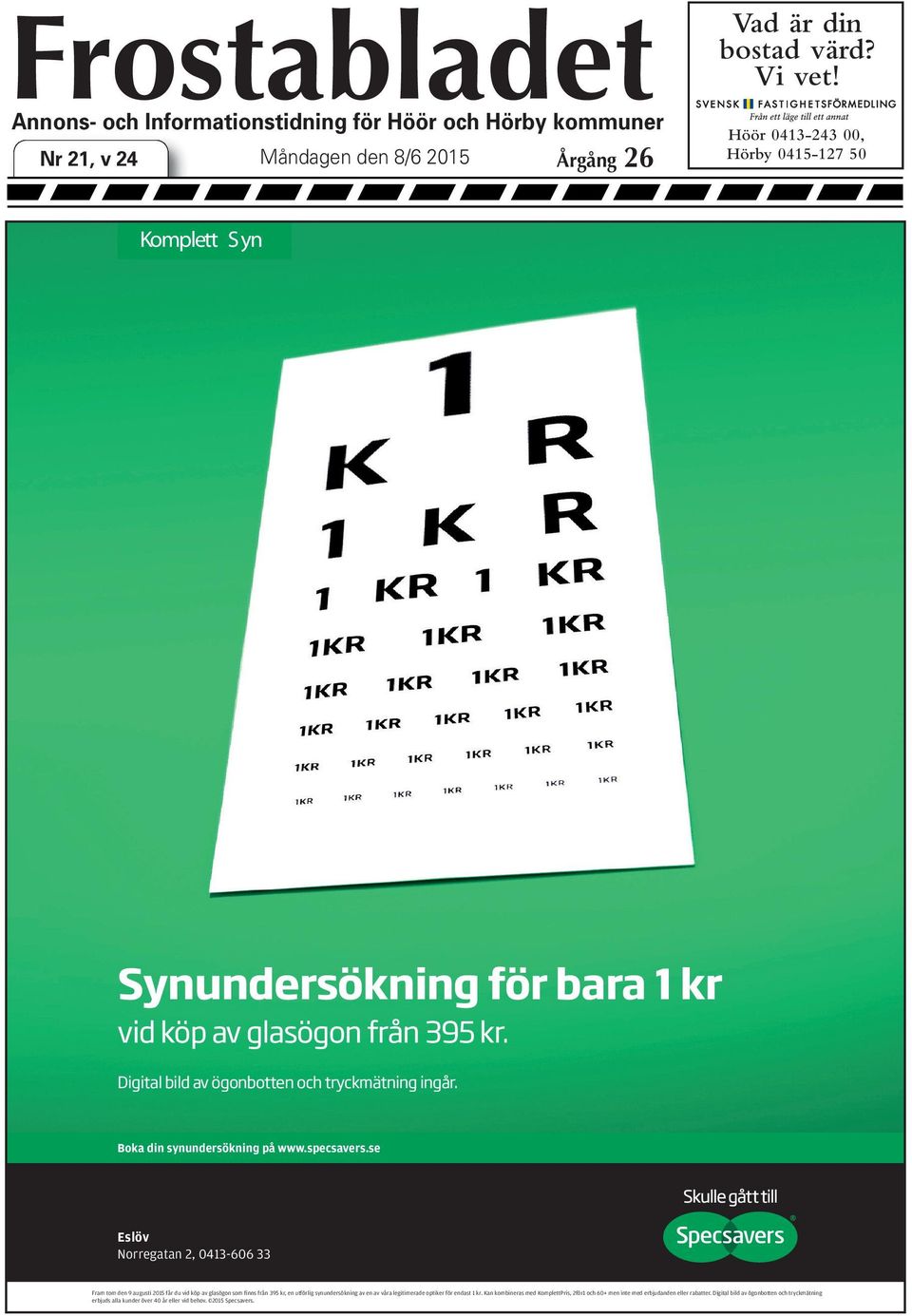 Synundersökning för bara 1 kr - PDF Free Download